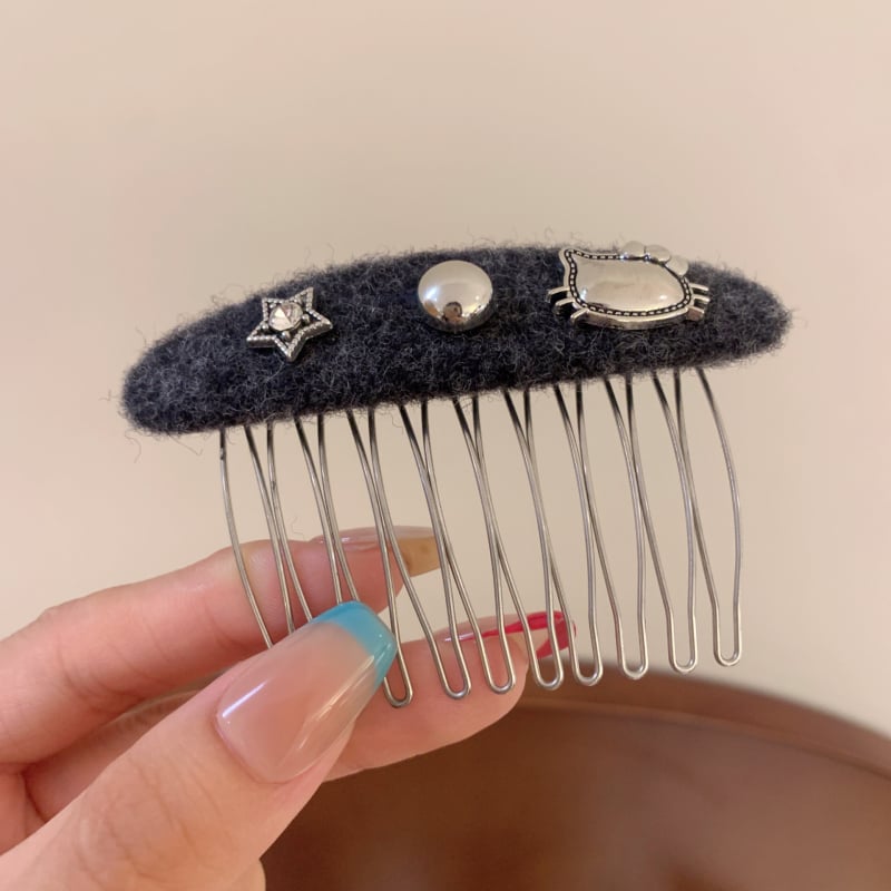 Dodatak za kosu od tekstila, korejski stil, motiv psa, ručno rađeno, 2460