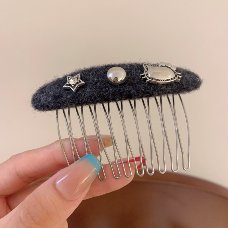 Dodatak za kosu od tekstila, korejski stil, motiv psa, ručno rađeno, 2460