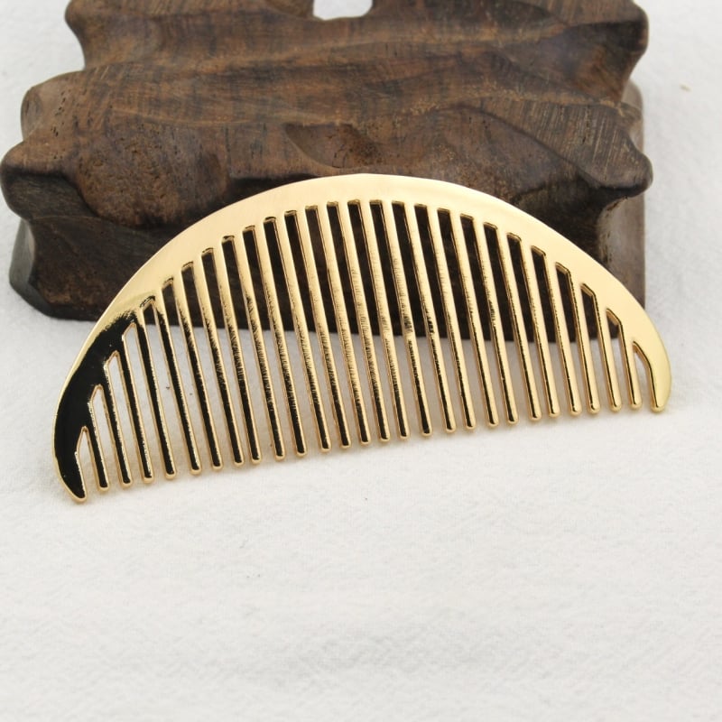 Bakreni retro valoviti ukras za kosu SJ4501 elektroplakiranje