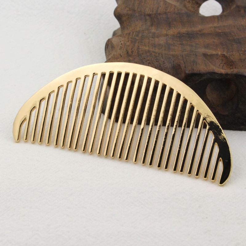 Bakreni retro valoviti ukras za kosu SJ4501 elektroplakiranje