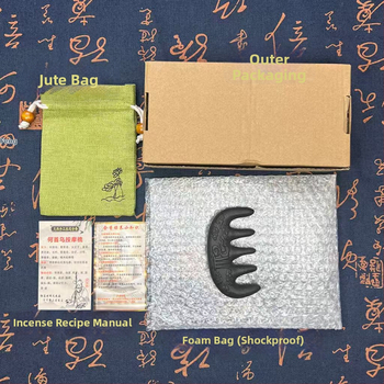 Huide virág alakú hajfésű, kézzel készített, testreszabható, egyenként csomagolt