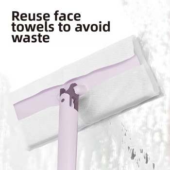 Mop su nerūdijančio plieno lazda, dviejų pavarų sistema, kėlimo lazda su plokštele, 10 kg apkrova, sulankstomas presavimo mechanizmas