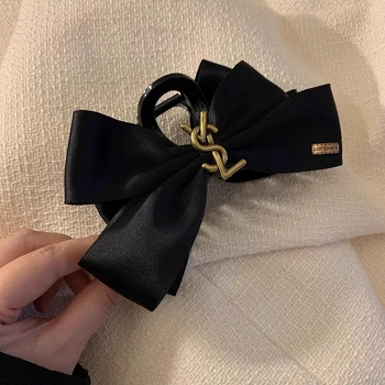 Аксесоар за глава: сплавна щипка за коса с Gripper захват, марка Pick up yi, ръчна изработка, универсален луксозен стил