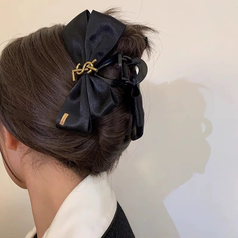 Аксесоар за глава: сплавна щипка за коса с Gripper захват, марка Pick up yi, ръчна изработка, универсален луксозен стил