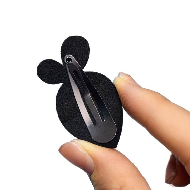 Clamă de păr BB din rhinestone, stil morcov, lucrată manual, Daxin