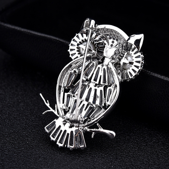 Broșă Yuzun – cupru zircon, stil feminin minimalist, decorare și cadou, model tg0129