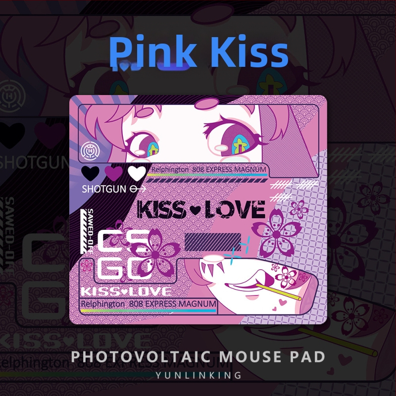 Podložka pod myš z tvrdeného skla pre hranie | jednostranná, tlač loga, vyrobené na zákazku podľa vzorky/obrazu