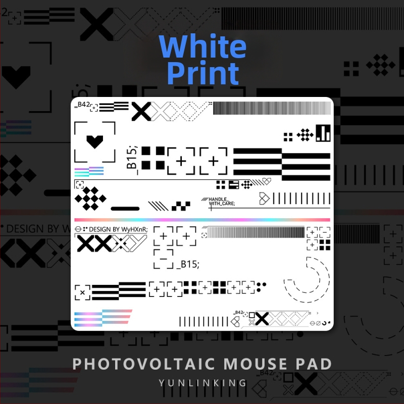 Podložka pod myš z tvrdeného skla pre hranie | jednostranná, tlač loga, vyrobené na zákazku podľa vzorky/obrazu