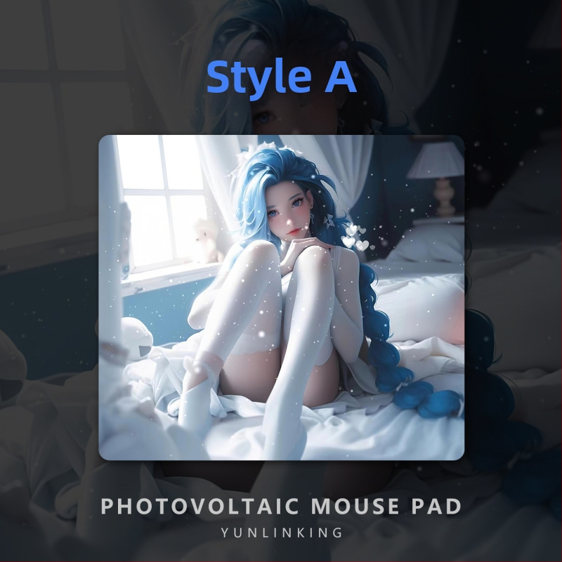 Podložka pod myš z tvrdeného skla pre hranie | jednostranná, tlač loga, vyrobené na zákazku podľa vzorky/obrazu