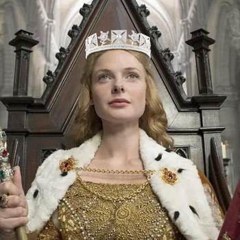 Coronă de mireasă din aliaj cu perle și strasuri — cerc complet, finisaj electroplacare, stil studio, unisex