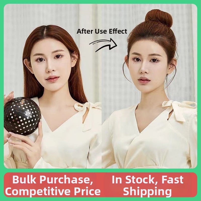 Accesoriu pentru păr pentru volum în coroană și coafură coc – Material TPR, Stil Japonez/Koreean, Primăvara 2025