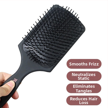 Műanyag légpárnás fésű, anti‑statikus, masszázs, hajhullás elleni, professzionális használatra