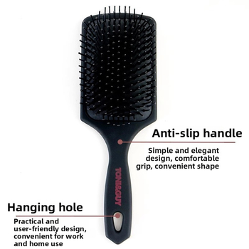 Műanyag légpárnás fésű, anti‑statikus, masszázs, hajhullás elleni, professzionális használatra