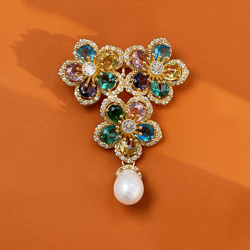 Broșă din cupru în formă de fluture, electroplacată – bijuterii decorative pentru femei