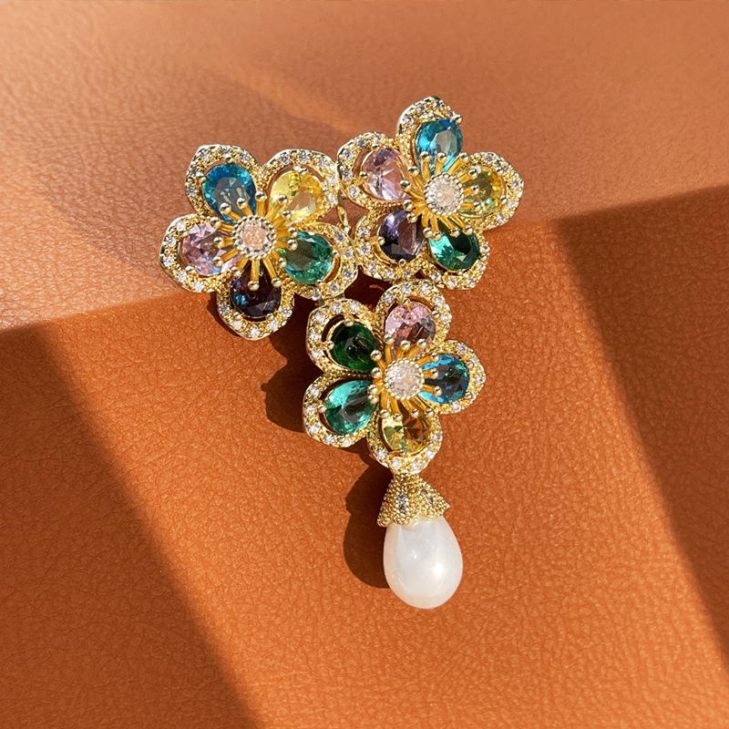 Broșă din cupru în formă de fluture, electroplacată – bijuterii decorative pentru femei