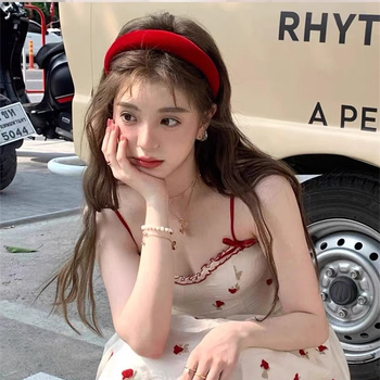 Diademă pentru păr, din material textil, lucrată manual, stil coreean, pentru femei, vara 2025