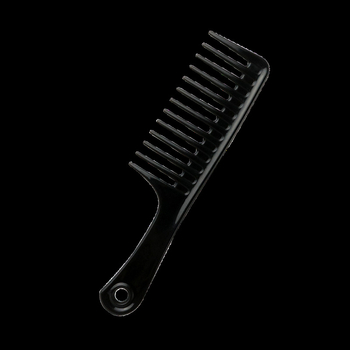 Falin fésű széles fogú, vastított nyéllel, általános használatra