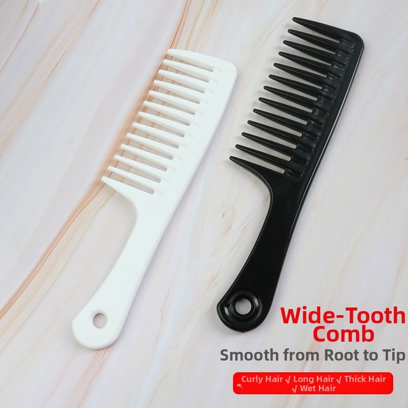 Falin fésű széles fogú, vastított nyéllel, általános használatra