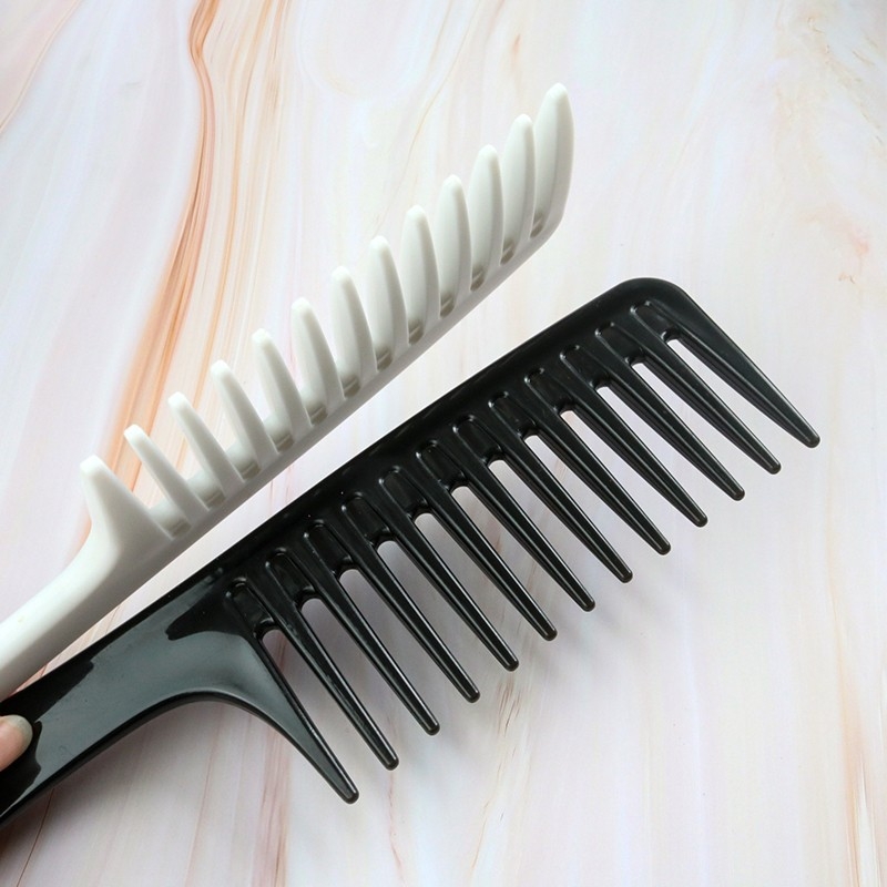 Falin fésű széles fogú, vastított nyéllel, általános használatra