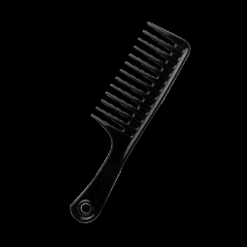 Falin fésű széles fogú, vastított nyéllel, általános használatra