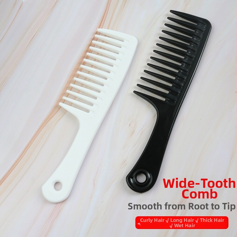 Falin fésű széles fogú, vastított nyéllel, általános használatra