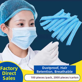 Vienkartinė šefų kepurė su dulkių ir plaukų iškritimo apsauga; modelis 09; galvos apsauga, vidinė danga; kvėpuojančios angos; tinkama maisto gamybos įmonėms, laboratorijoms ir virtuvėms