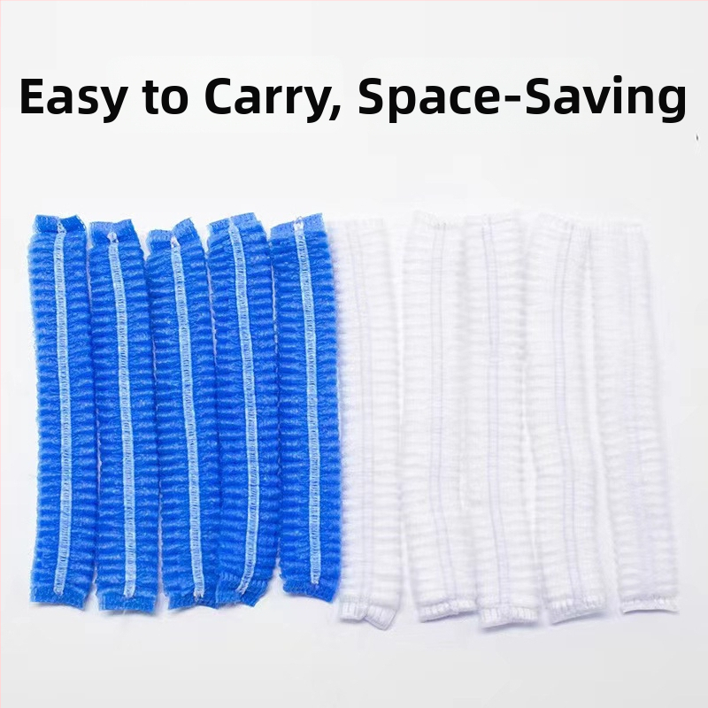 Vienkartinė galvos kepurė, modelis TM, dulkių apsauga, su kvėpavimo angomis, tinkama gamyklai, grožio salonui, maisto pramonei, virtuvei, ligoninei ir laboratorijai