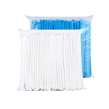 Vienkartinis plaukų tinklas iš netikšto audinio, Strip Cap dizainas, laisva forma, dvigubo briaunos konstrukcija, dulkių apsauga ir plaukų slinkimo prevencija