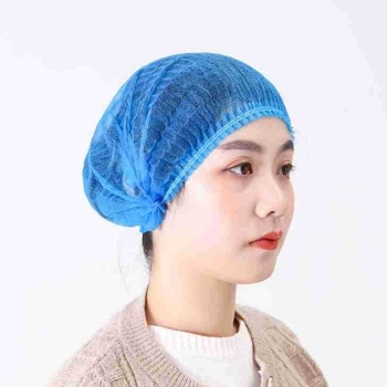 Vienkartinė darbo kepurė, dulkių atspari, neaustas audinys, PP įdaila, kvėpuojančios angos, standarto Q/330703JHJR001, tinkama namų ūkiams, klinikoms ir maisto gamybai