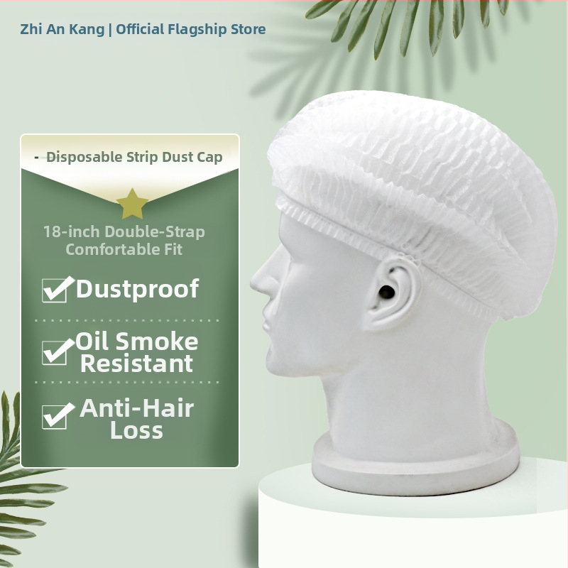 Bar kepurė, modelis 01, maitinimo įstaigoms – dulkių ir aliejaus atspari galvos danga