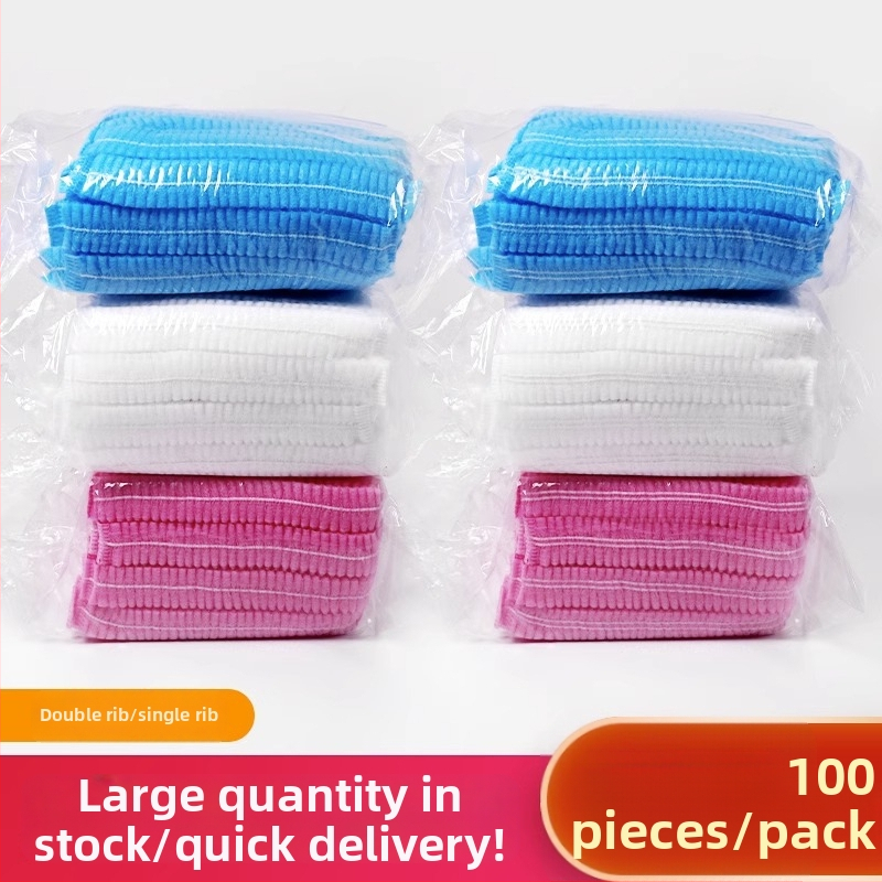 Vienkartinė dulkių apsauga kvėpuojanti galvos kepurė grožio salonams ir maisto pramonei, Bar Cap modelis, PP neaudinė įdėklas