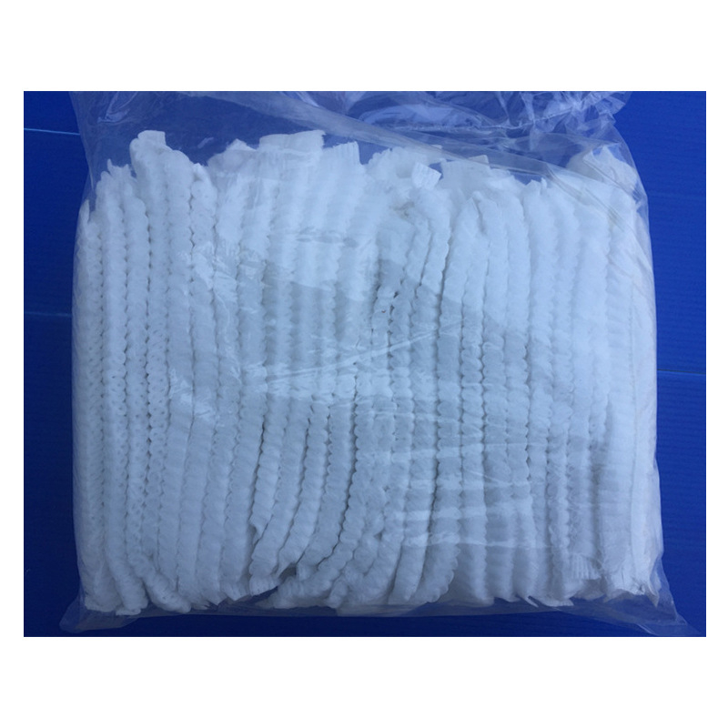 Įprasta galvos apsaugos skrybėlė WNS-W12; non-woven strip cap; kvėpuojančios angos; dulkių ir pelenų apsauga; tinkama maisto pramonei ir maitinimo įmonėms