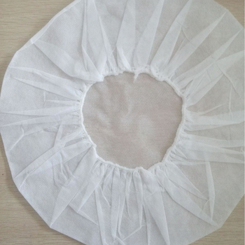 Vienkartinė apsauginė apvali kepurė iš neausto audinio, dulkių ir plaukų iškritimo apsauga, plaukų tinklo kepurė su kvėpuojančiais atvirumais, skirta elektronikos, maisto pramonės, tekstilės, ligoninių ir viešbučių virtuvėms