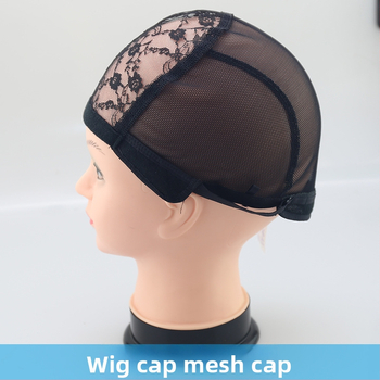 Tinklelio parukos skrybėlė, tikri žmogaus plaukai, ilgi plaukai, ilgi tiesūs plaukai su kirpčiukais, tinkama karštam dažymui