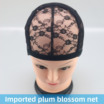 Tinklelio parukos skrybėlė, tikri žmogaus plaukai, ilgi plaukai, ilgi tiesūs plaukai su kirpčiukais, tinkama karštam dažymui