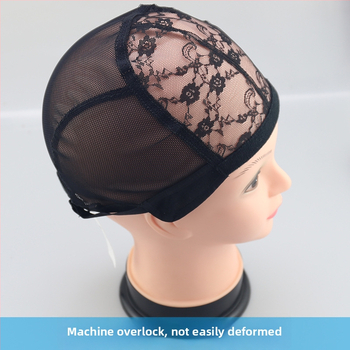 Tinklelio parukos skrybėlė, tikri žmogaus plaukai, ilgi plaukai, ilgi tiesūs plaukai su kirpčiukais, tinkama karštam dažymui