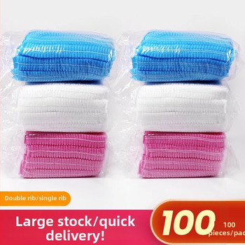 Vienkartinė Strip Cap skrybelė su PP nešiu vidiniu sluoksniu, dulkių ir plaukų apsauga, GB 15979-2002