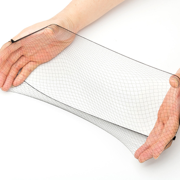 Plasă de păr invizibilă pentru coc, din nailon, ochiuri de 5 mm, set de 10 bucăți