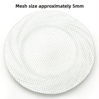 Plasă de păr invizibilă pentru coc, din nailon, ochiuri de 5 mm, set de 10 bucăți
