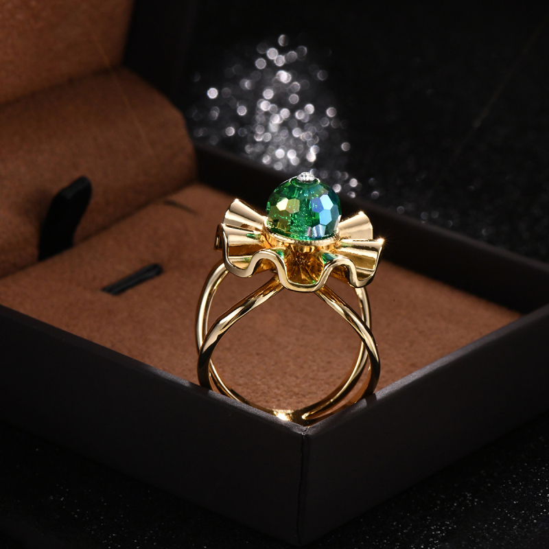 Accesoriu nasture pentru șal de mătase cu cristal încrustat, design floral, stil japano-coreean