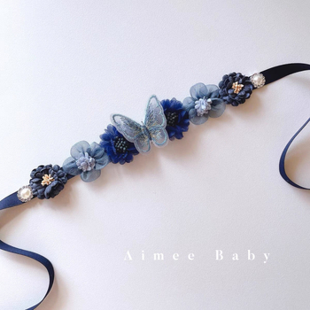Ručno izrađena baletna diadema s cvjetnim motivom, elegantan dodatak za kosu u šumskom stilu, višestruka uporaba