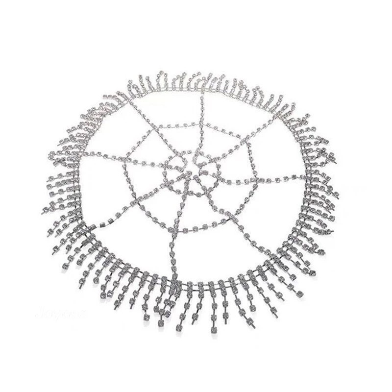 Bandă pentru păr cu cristale și ciucuri – accesorii pentru femei, placare electrolitică, Yiwu, vara 2024