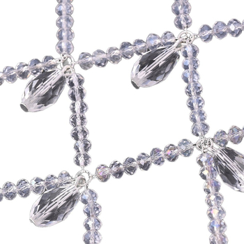 Bentiță de păr din cristal cu pandantiv în formă de picătură de apă, handmade, accesoriu de nuntă, ambalaj individual, vara 2025