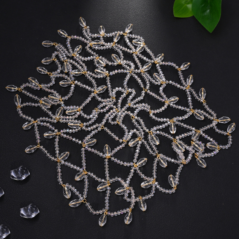 Bentiță de păr din cristal cu pandantiv în formă de picătură de apă, handmade, accesoriu de nuntă, ambalaj individual, vara 2025