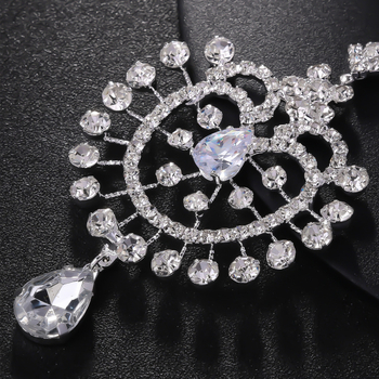 Verižica za kosu s rhinestone, ženski stil, elektroplatiranje, neovisno pakiranje, ljeto 2024