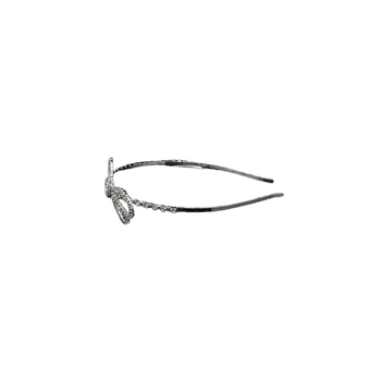 Accesoriu pentru cap: arc dublu cu paiete, elastic pentru păr (Stil: stil coreean; Material: aliaj de cupru; Formă: în formă de U; Tip: accesorii pentru cap; Ocazie: nuntă)