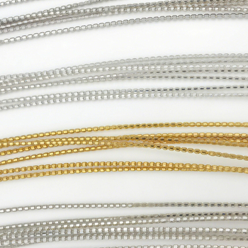 S925 sterling srebro – sezam perle, rižine perle, razdjelne perle, perle omotane pločom za DIY nakit – zlatni ton