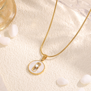 Pozlátené náhrdelník z 304 nerezovej ocele, hadia reťaz, ľahký luxusný štýl pre ženy, 5 g