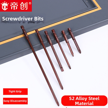 Di Chuang skrūvgriežu bitu komplekts – Philips un plakano galvu, S2 instrumenta tērauds, magnētiski, paplašināts sešstūra kāts