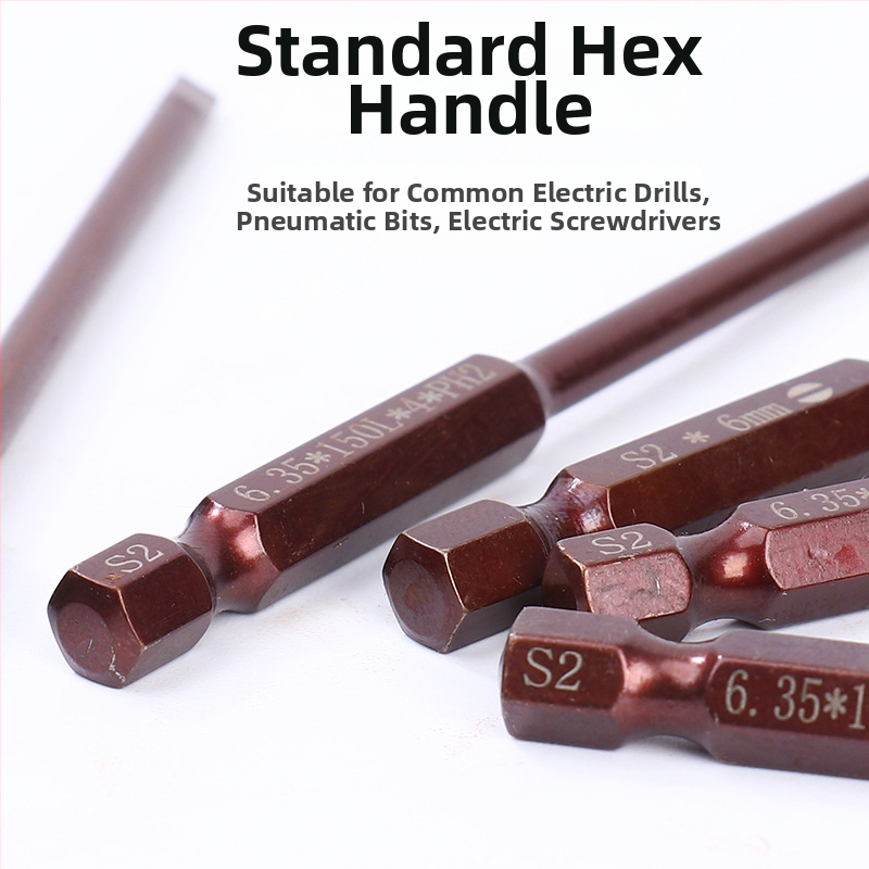 Di Chuang skrūvgriežu bitu komplekts – Philips un plakano galvu, S2 instrumenta tērauds, magnētiski, paplašināts sešstūra kāts